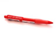 Jumbo union jack pen