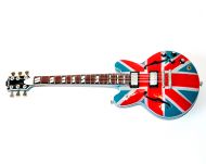 Union Jack guitar